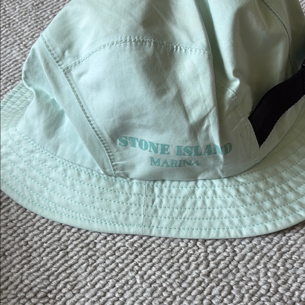 Stone Island Mint Green Bucket Hat